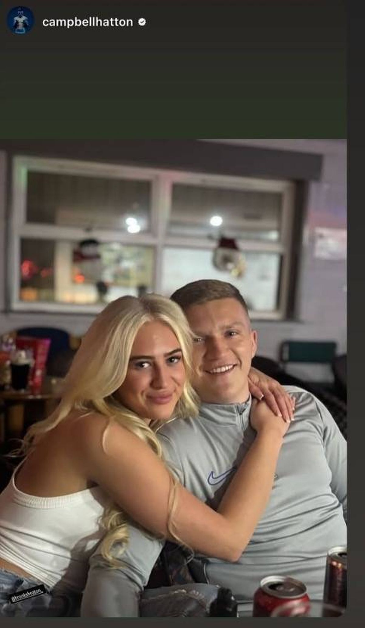 Brooke Heaton and Campbell Hatton have shared loved-up snaps