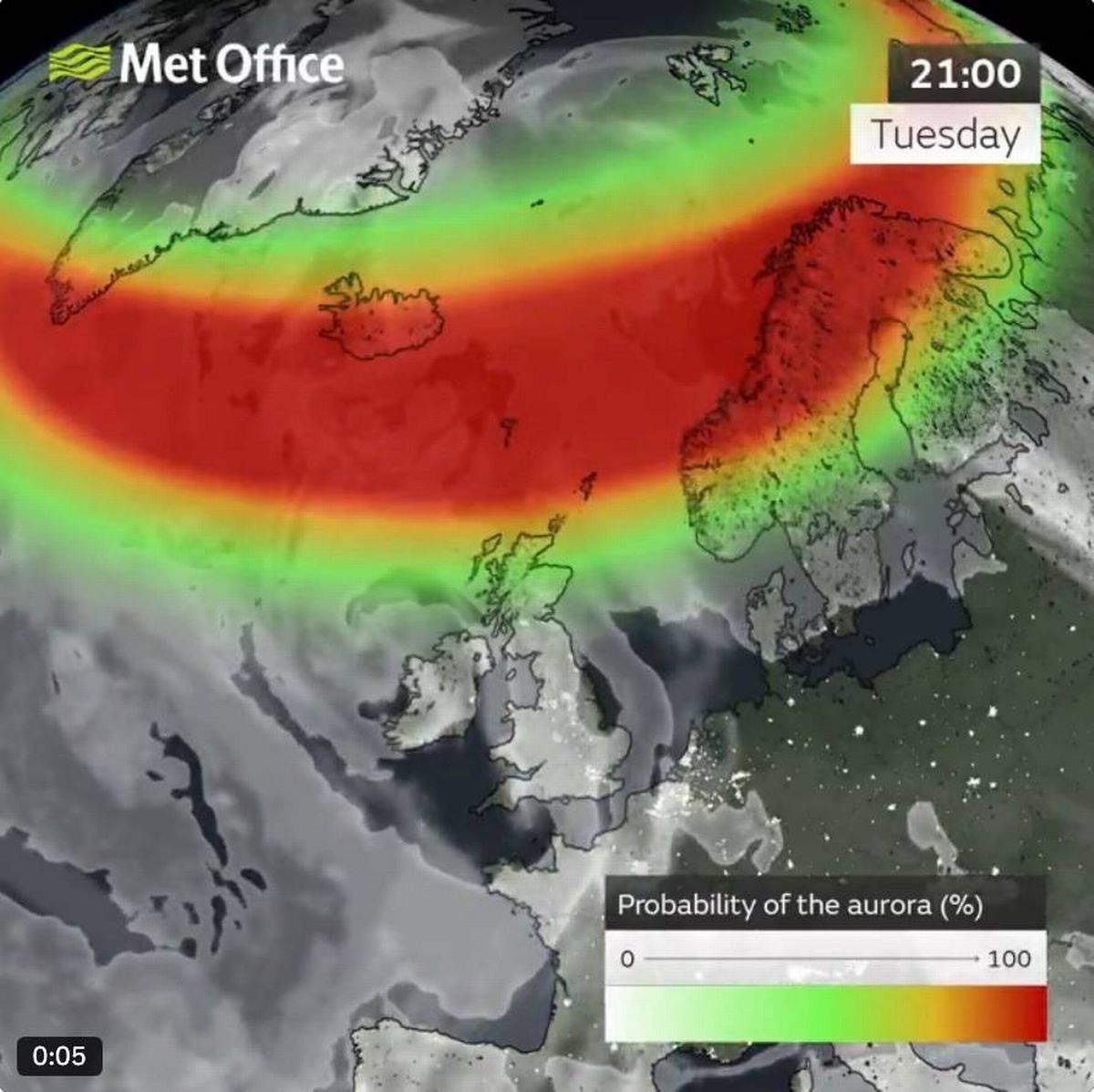 Brits could be in for a spectacular show