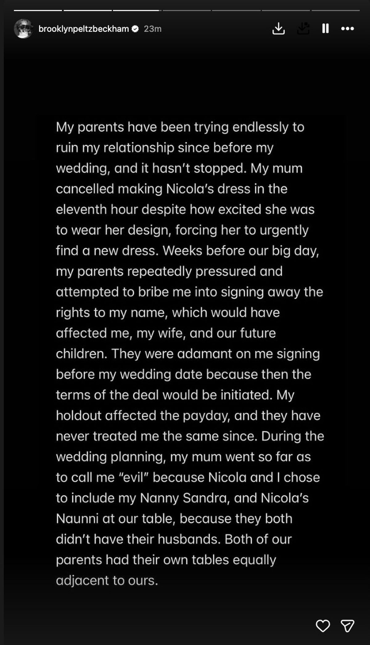 PICTURE TAKEN FROM INSTAGRAM

Brooklyn Beckham