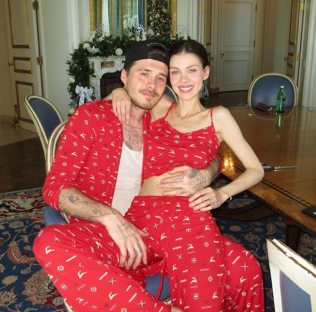 PICTURE TAKEN FROM INSTAGRAM

nicolaannepeltzbeckham
and
brooklynpeltzbeckham

Liked by skims and 293K others
we wish everyone a merry christmas and a happy new year filled with so much love, peace and happiness ❤️⭐️
3w