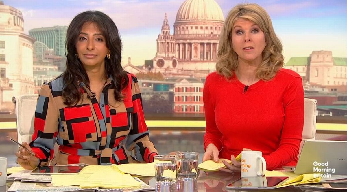 Ranvir Singh and Kate Garraway hosted GMB on Friday