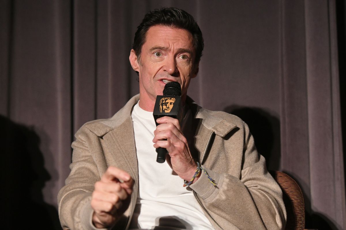 Hugh Jackman attend the "Song Sung Blue" BAFTA Screening
