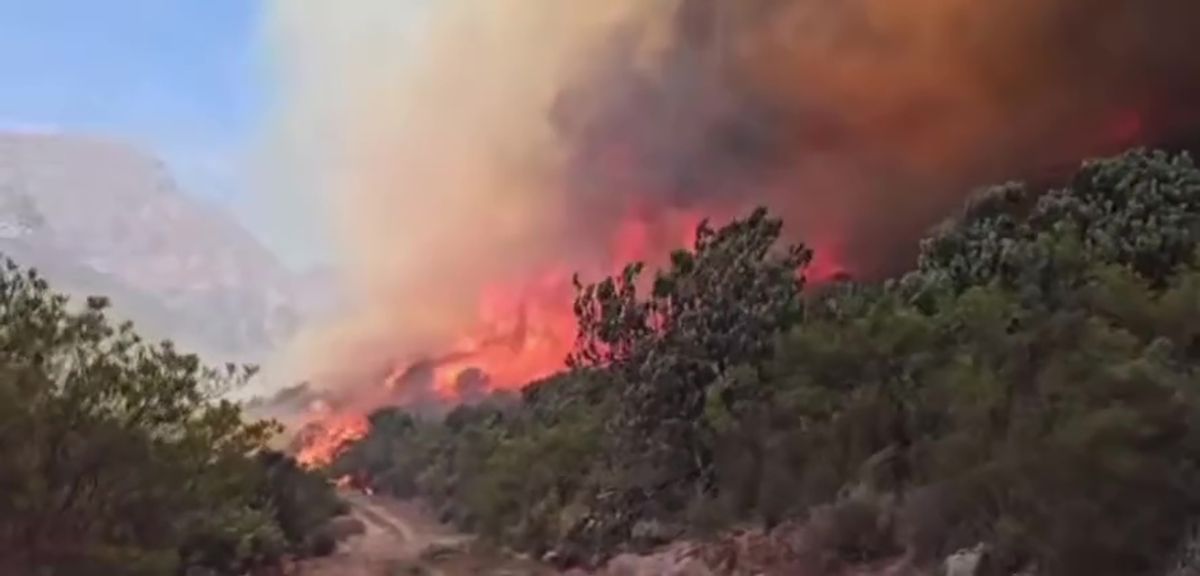 Wildfires in South Africa have caused Love Island bosses to postpone filming