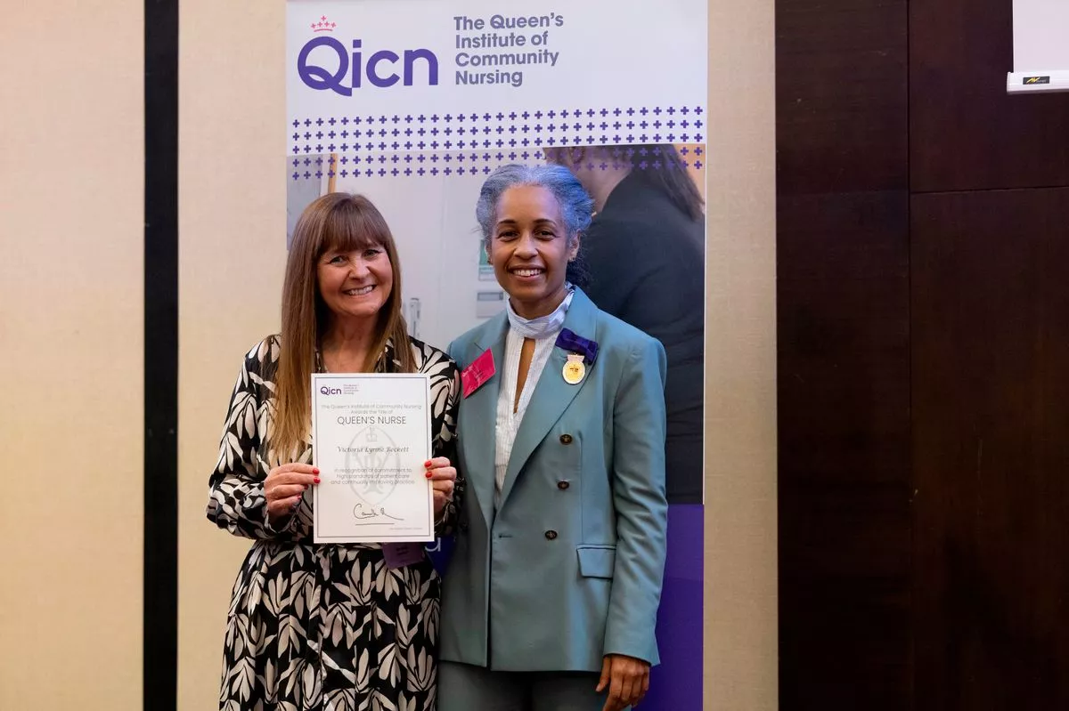 The Queen's Nurse title is a prestigious award.