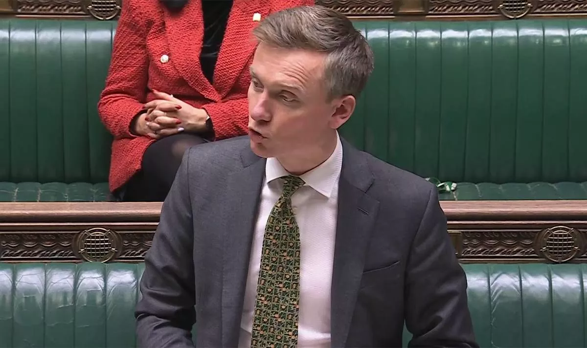 Pensions minister Torsten Bell speaking in Parliament