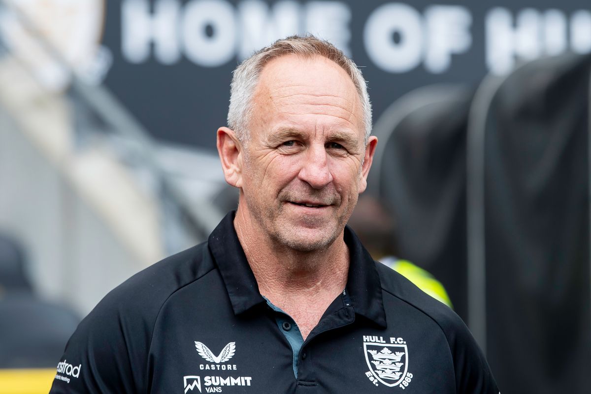 Hull FC coach John Cartwright at the MKM Stadium.