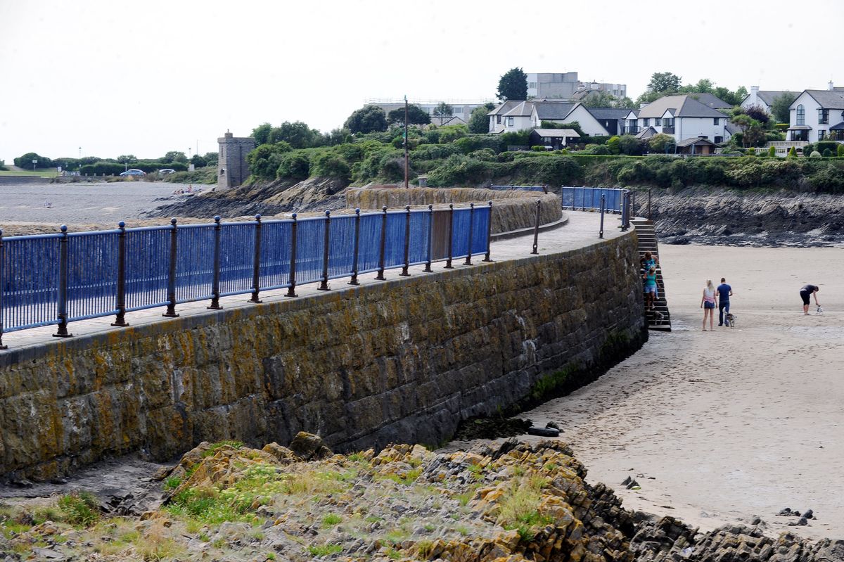 The Breakwater on the Old Harbour, Barry Island