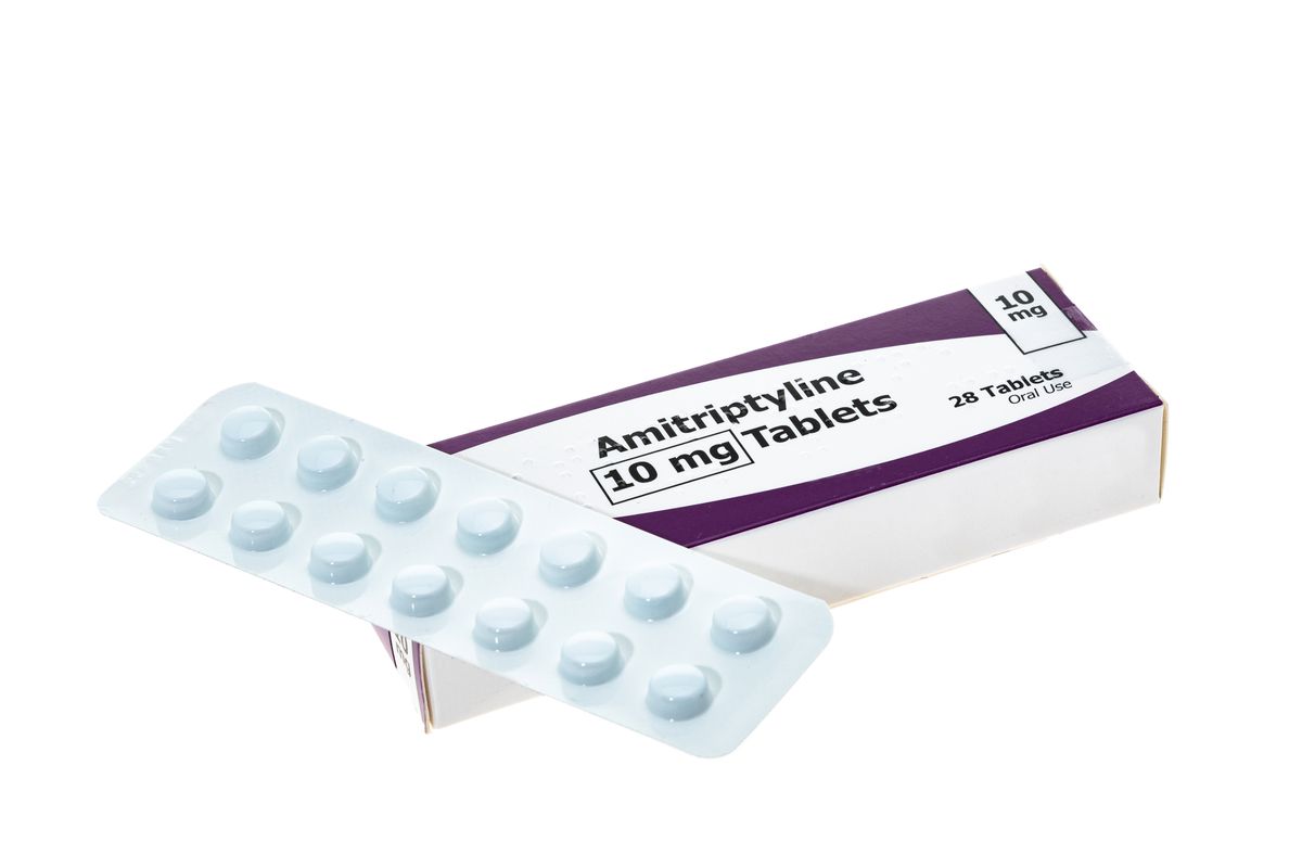 Amitriptyline pills