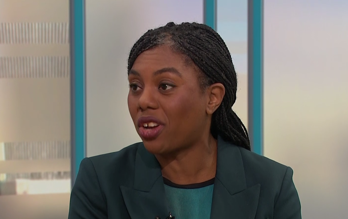 Kemi Badenoch was grilled by Susanna Reid on GMB