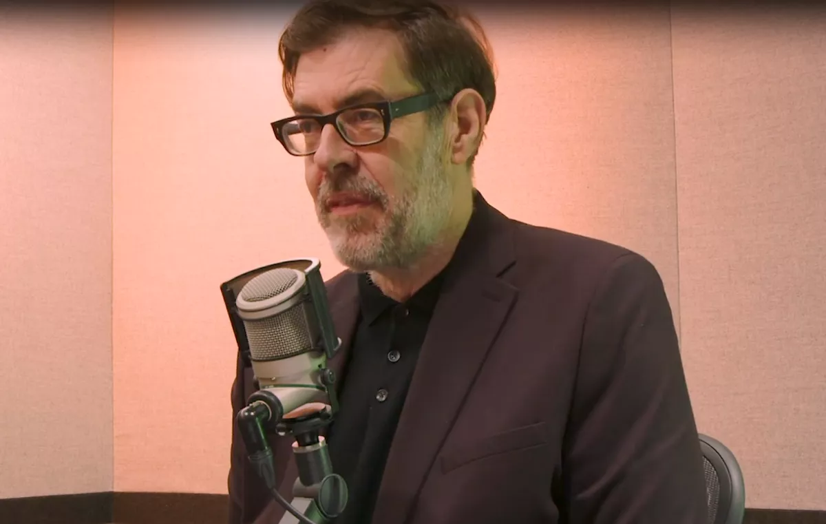 Richard Osman read out Graham Stuart's message on The Rest is Entertainment