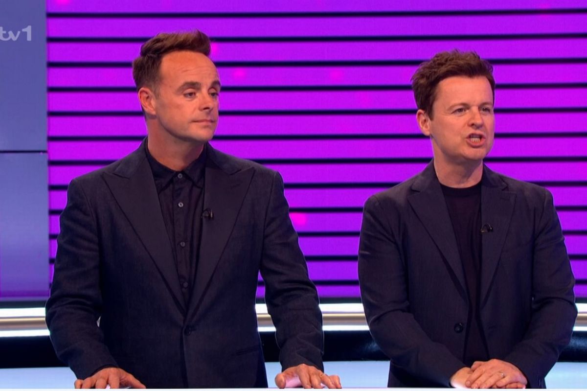 Ant and Dec returned to ITV with a popular game show
