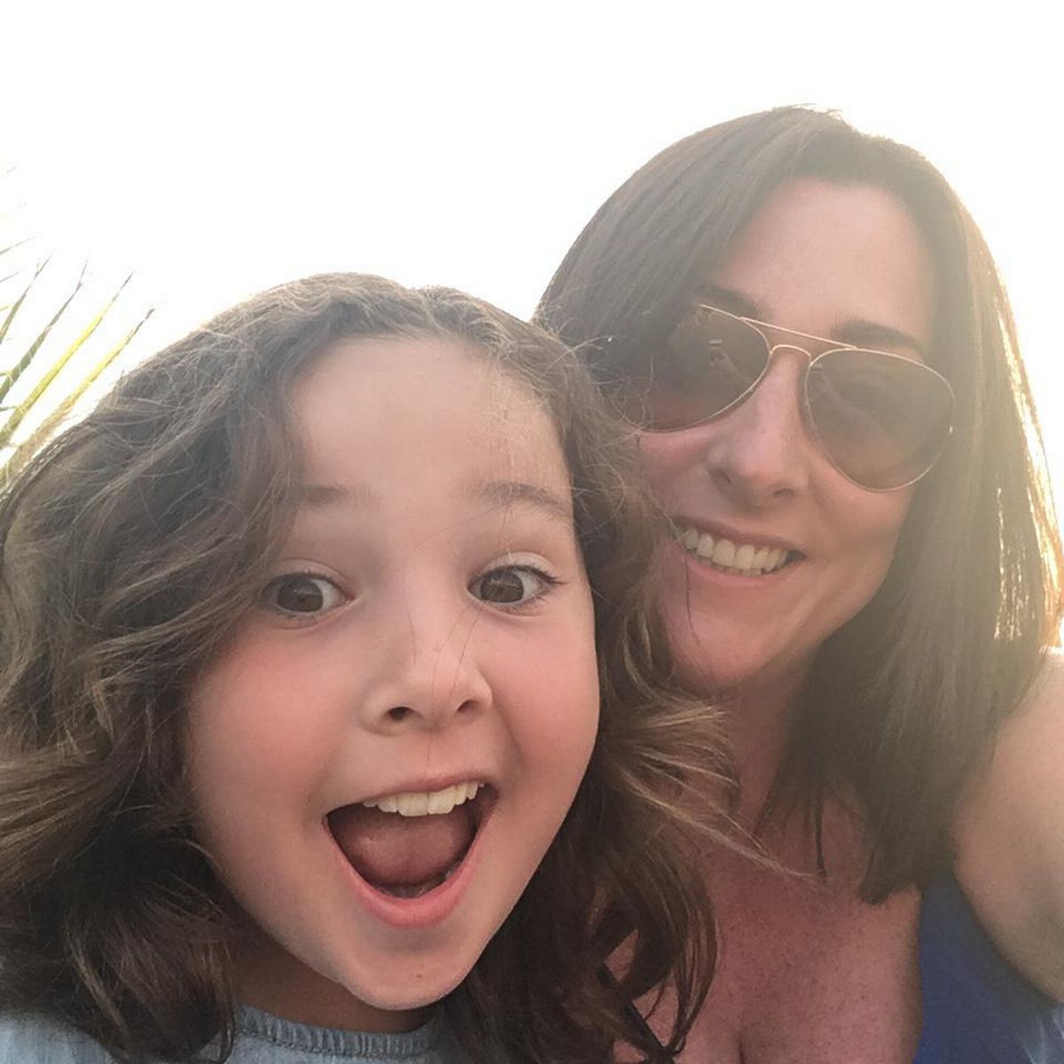 Kimberly Darroch with her daughter Milly Main, 10