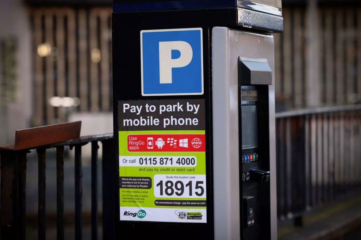 The parking app is down