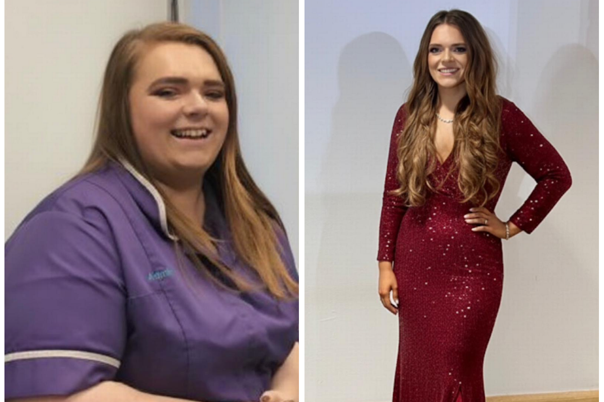 Natasha Stewart from Lisburn has lost over 9 stone in three years and is feeling great