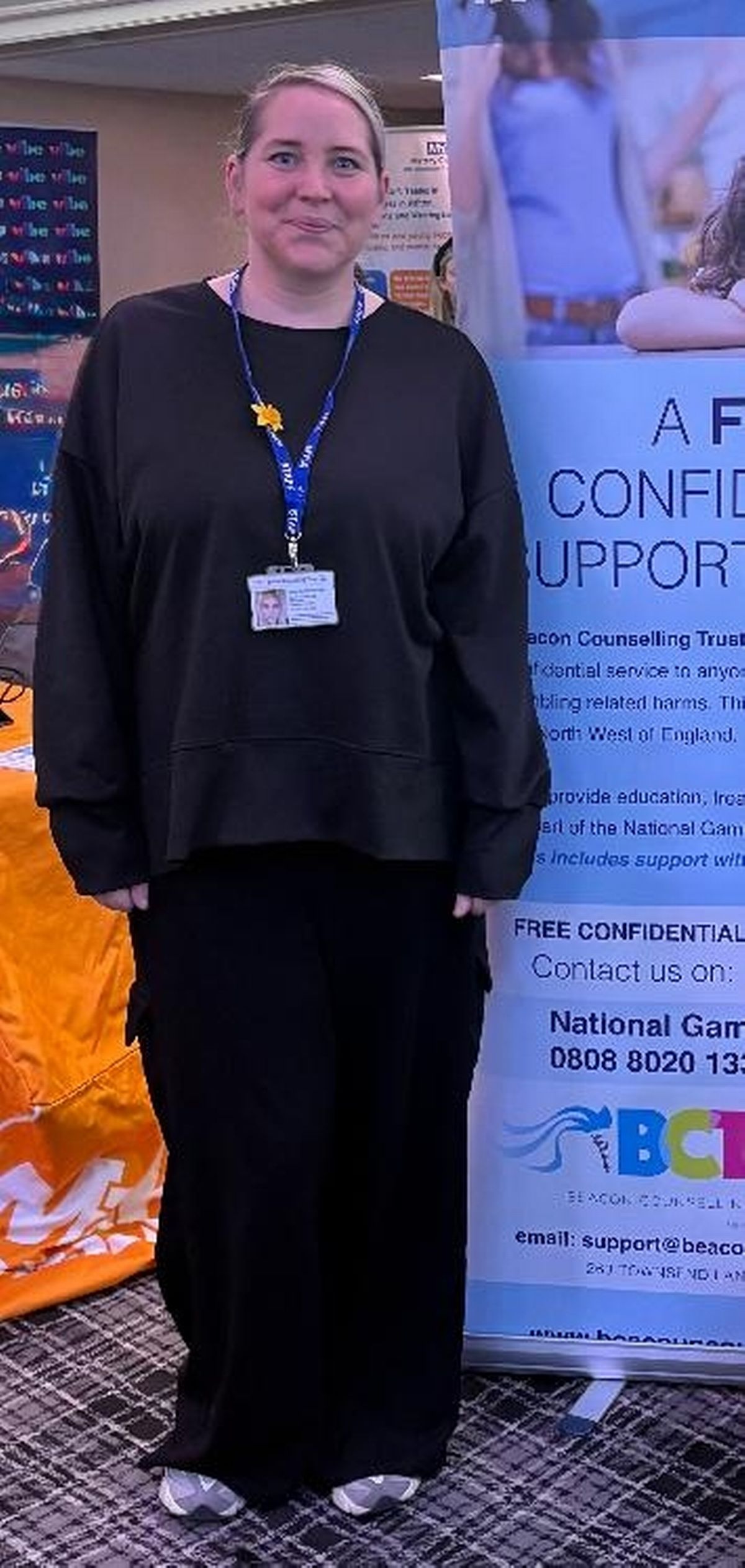 Sian's said she was "living two lives"