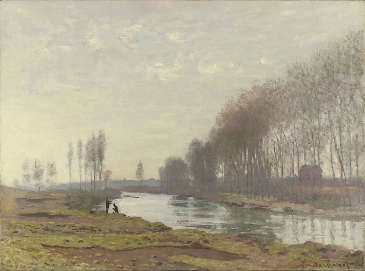 Claude Monet (1840- 1926), The Petit Bras of the Seine at Argenteuil, 1872, Oil on canvas