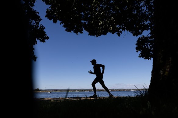 Going the distance: Ballarat runner David Fraser believes consistency allows his body to adapt to different conditions, including higher temperatures.