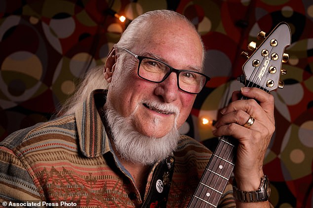 FILE - Guitarist, songwriter and record producer Steve Cropper died aged 84; seen in 2020