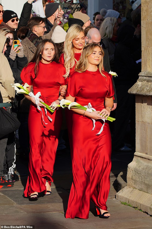 If any union ever merited the title of ‘My Big Naff Celebrity Wedding’, this was it: a triumph of money over taste. The bridesmaids wore tight, garish red satin more suited to a nightclub than a church