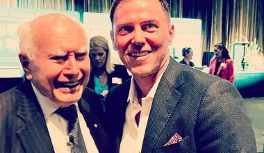 Australian cricket great Damien Martyn (right) is awake and talking after coming out of an induced coma amid his battle with meningitis