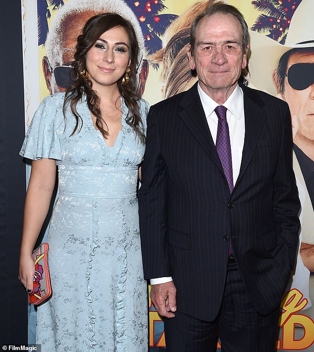 Tommy Lee Jones' daughter Victoria was found dead in an upscale San Francisco hotel room aged 34, in the small hours of the morning on New Year's Day; they are pictured in 2017