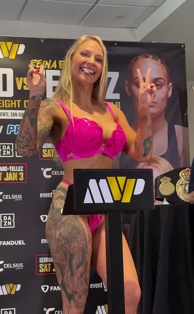 Australian boxer Ebanie Bridges is back in the ring on Saturday night - just 10 months after giving birth