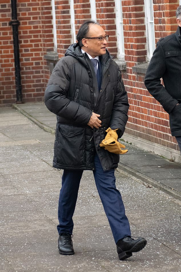 Top NHS doctor Yew Meng Aw-Yong, 59, has been accused of sexually assaulting two women between January 2013 and September 2015
