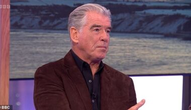 Pierce Brosnan has completely transformed himself for his latest role - boxing trainer Brendan Ingle for the biopic Giant, which follows Prince Naseem Hamed become a world champion