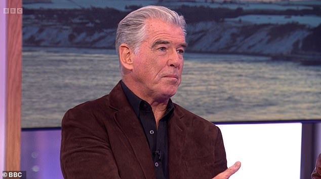 Pierce Brosnan has completely transformed himself for his latest role - boxing trainer Brendan Ingle for the biopic Giant, which follows Prince Naseem Hamed become a world champion