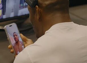 Anthony Joshua held a phone call with Kamaru Usman just one day after his horrific car crash