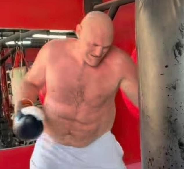 One fan joked he was training for a 'bufft' - but the Gypsy King has always defied his doubters