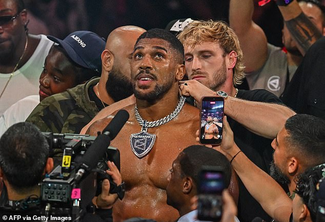 There has also long been talk of a fight with Anthony Joshua though his circumstances have changed