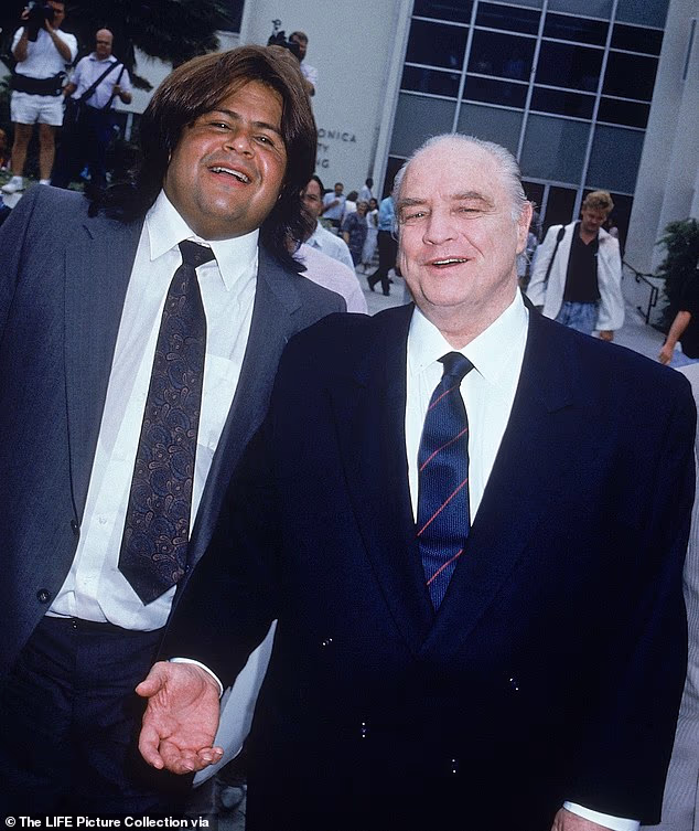 Brando, pictured with Miko, had conversations with Jackson that have fuelled speculation over the years that the singer had an intense phobia of heterosexual sex