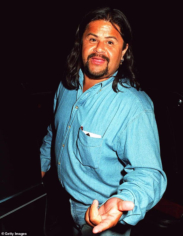 Brando's son Miko - one of 11 of ther actor's children - has the heavy eyebrows and dark eyes of a Brando