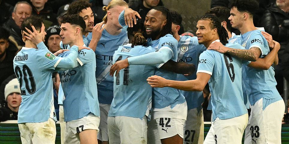 Newcastle vs Manchester City - Carabao Cup semi-final LIVE: All the reaction as Rayan Cherki and Antoine Semenyo give Pep Guardiola's side the upper hand as VAR farce mars St James' Park contest