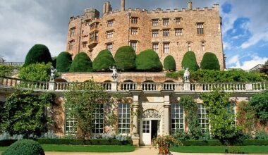 The Tour de France will head to Britain for the first time since 2014 next year - but will is pass through your town? Pictured: Powis Castle