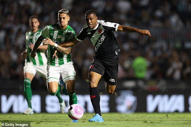 Rayan, 19, is set to swap Brazil for Bournemouth in a £30.6m move to the Premier League