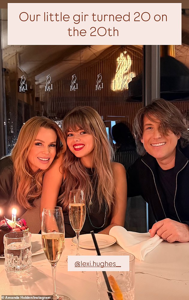 It has been a busy week for the family, as Holly's birthday comes just two days after her elder sister Lexi celebrated turning 20 years old