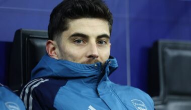 Kai Havertz is being treated with caution by Arsenal after yet another setback