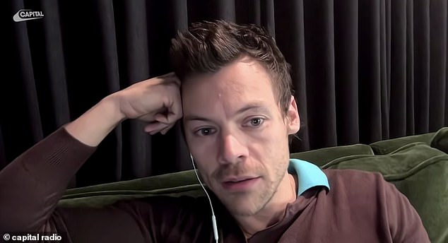 Elsewhere the singer admitted he needed to 'fall in love with music all over again' following a three-year hiatus