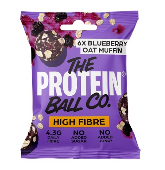 The Protein Ball Co Blueberry Oat Muffin is made primarily with natural ingredients