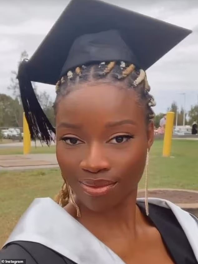 The Nigerian-born nurse was working at the aged care facility while studying medicine