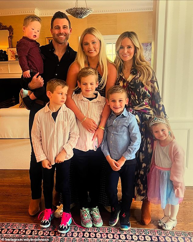 Maynard's daughter Ricki Hendrick (seen left on Maynard in this family photo) announced on Friday that she has welcomed her first child