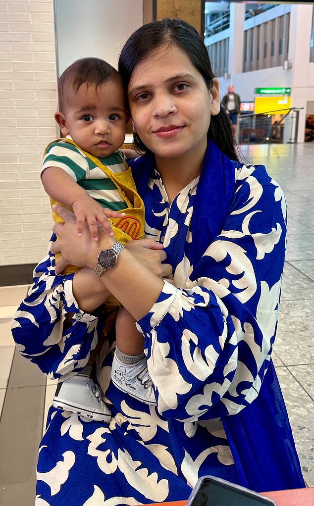 Hira Ul Hassan with Zohan. After a routine operation for a hernia, doctors accidentally gave him a 20ml injection of paracetamol – ten times as much as they should have