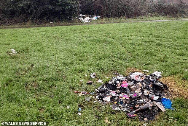 Litter-picking locals say they are constantly battling to clean countryside areas around their homes