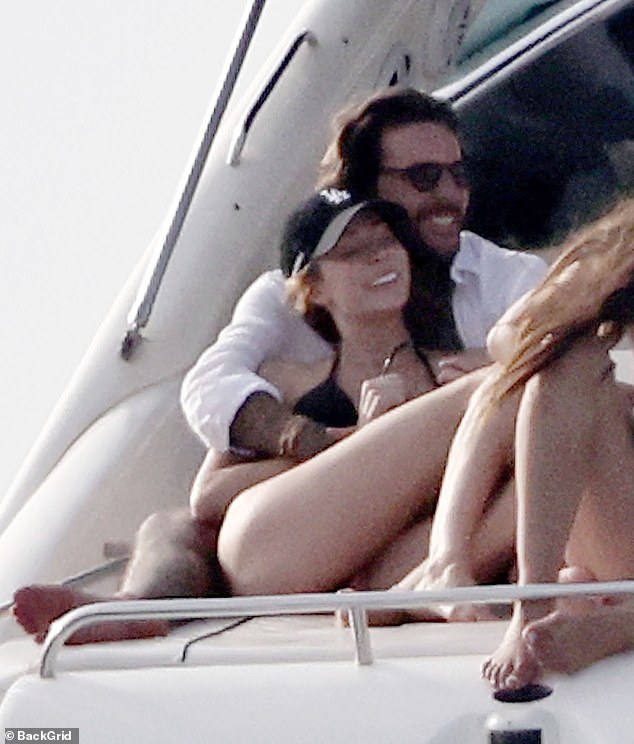 Olivia was spotted cosying up to Pete Wicks, her co-host on her Kiss FM radio show, during a work trip to Ibiza last summer