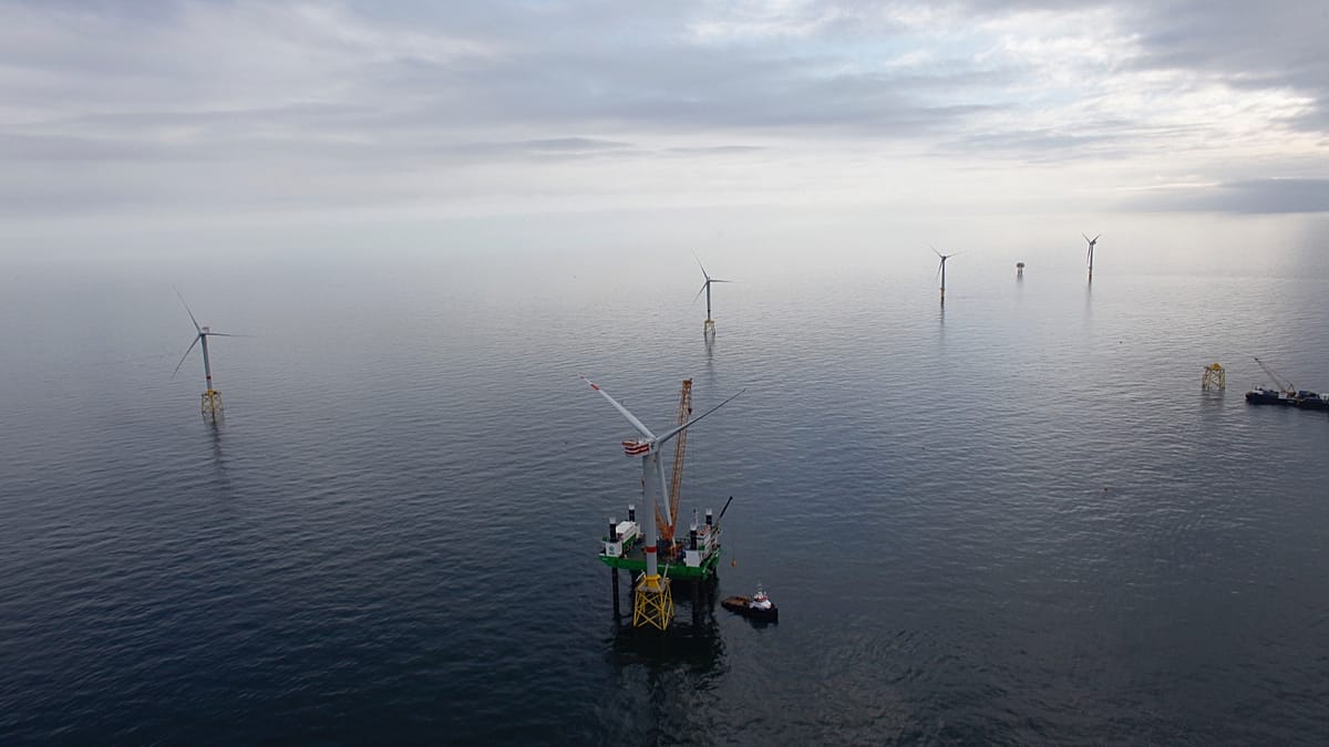 ‘Off the fossil fuel rollercoaster’: 10 European countries pledge €9.5bn for North Sea wind projects