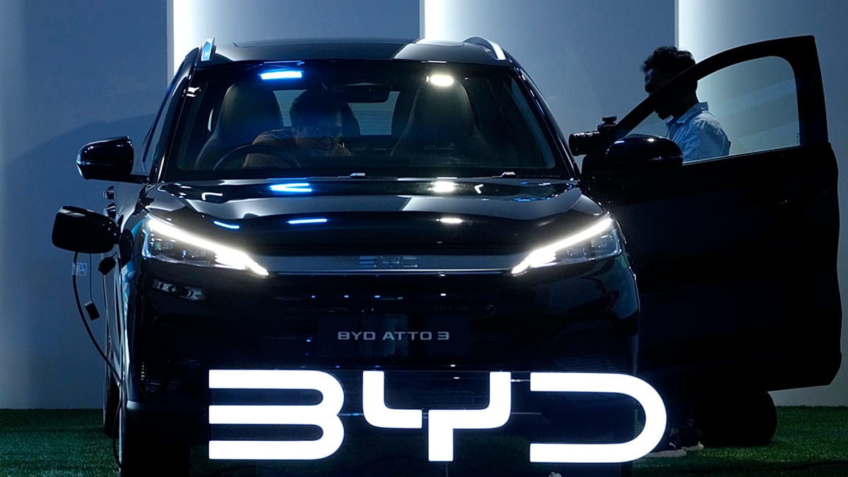 BYD overtakes Tesla as China reshapes the global EV race
