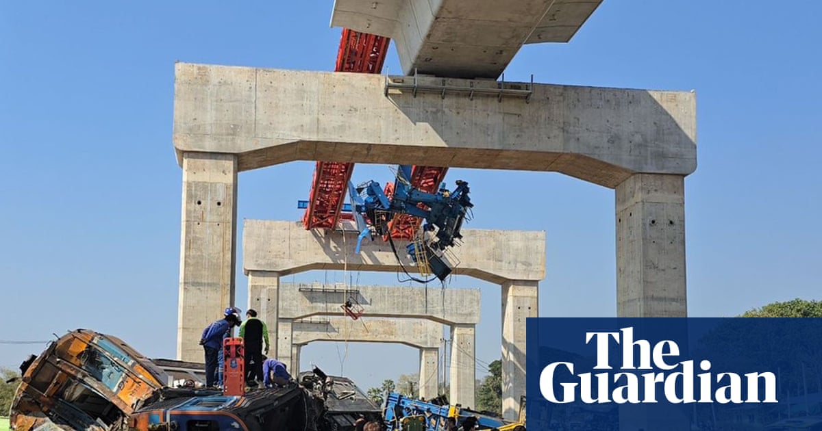 At least 22 killed as crane collapses on train in Thailand | Thailand