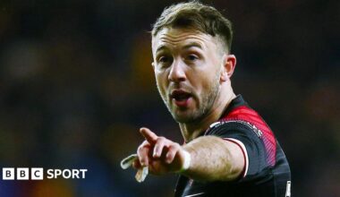 Ryan Brierley playing for Salford